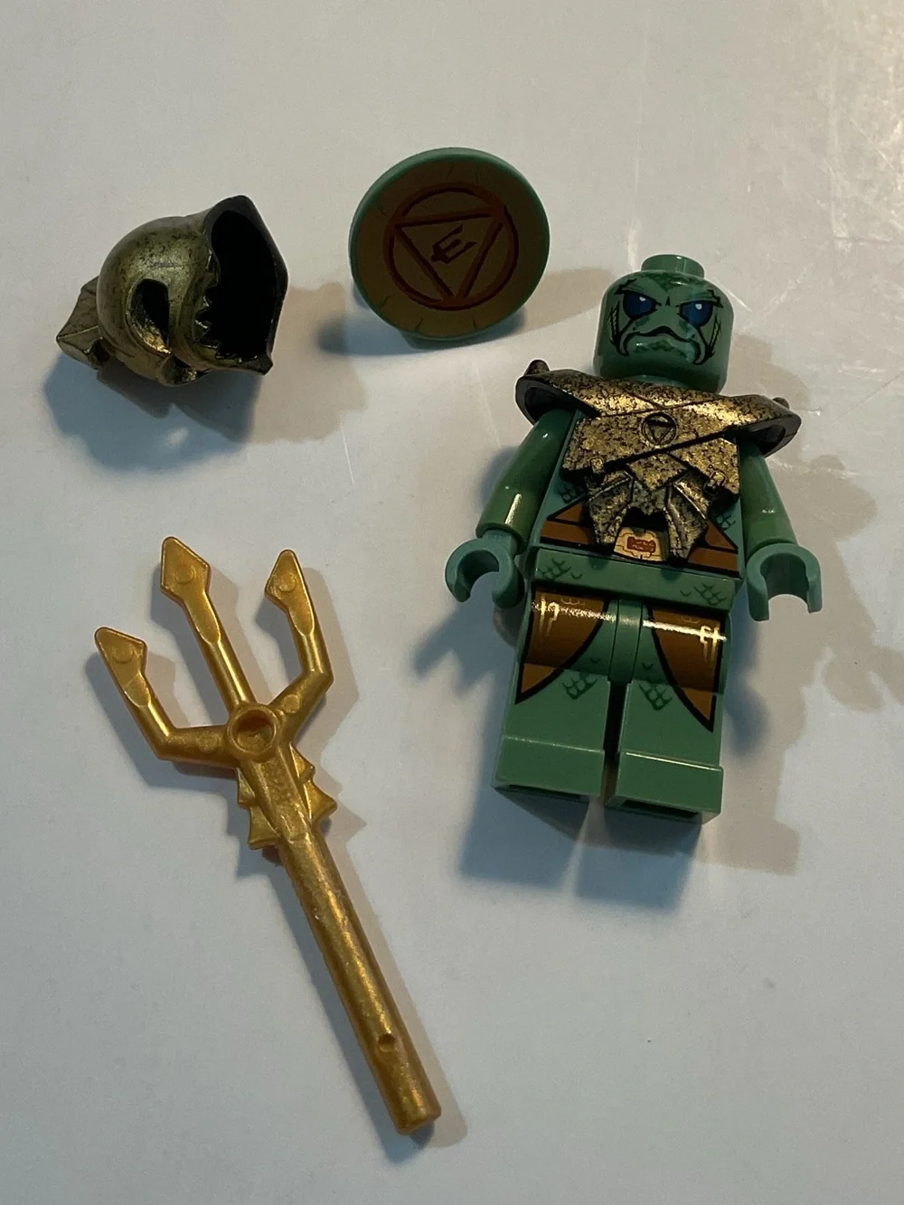 Lego Atlantis portal emperor minifigure alt013 8078